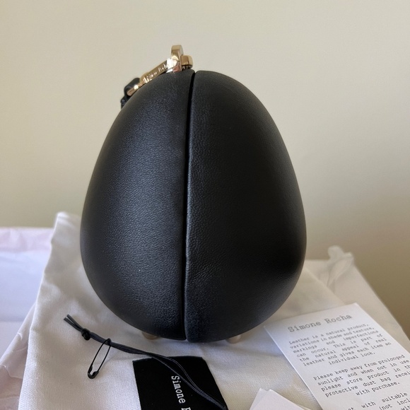 Simone Rocha Micro Egg Leather Bag - Picture 5 of 9